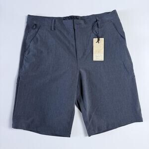 Nomad Shorts Mens 34 Gray Stretch Performance Chino Lightweight Casual‎ Outdoor